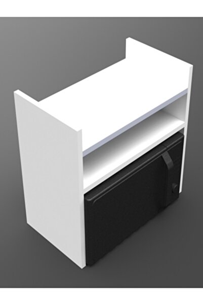 TİLİA DESİGN Tezgah Üstü Beyaz Raf,fırın,mikrodalga Organizer Düzenleyici,çok...