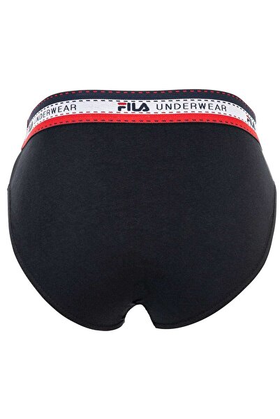 FILA Herren Slip, 4er Pack - Briefs, Logobund, Cotton Stretch, einfarbig