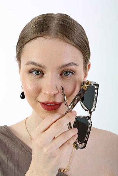 ModaLand Evony Zebra Kare Kadın Güneş Gözlüğü