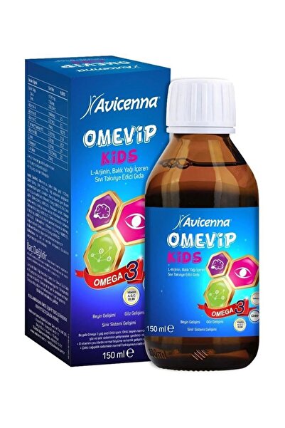 Avicenna Omevıp Kıds - Omega3 Içeren Sıvı Takviye Edici Gıda - 150 Ml