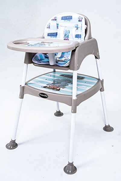 Sepetkitchen Mama Sandalyesi Pedli Çalışma Masalı- Fil