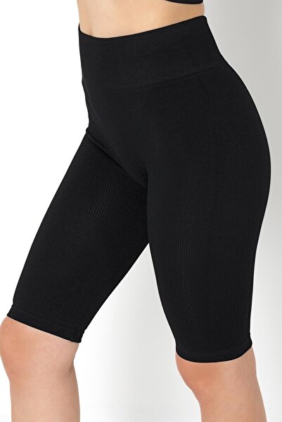 kingspearl Women's Ribbed Short Tights