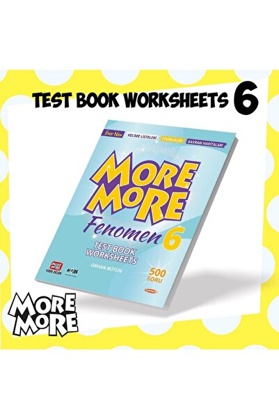 Kurmay Elt Yayınları 6 Sınıf More And More Fenomen Test Book Worksheets
