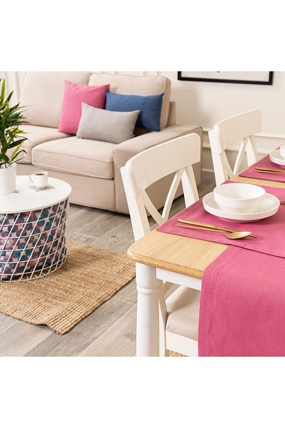 TOSHE 2-Piece Aria Fabric Decorative American Service