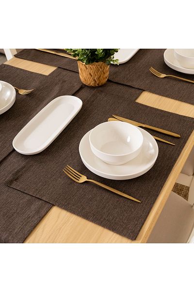TOSHE 2-Piece Aria Fabric Decorative American Service