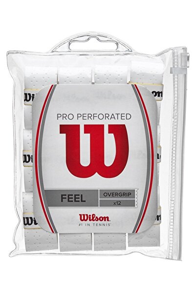 Wilson Pro Perforated Feel 12'li Paket-beyaz