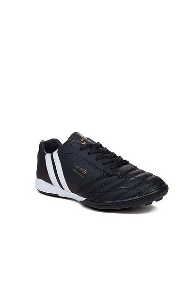 Twingo 134 Black Boys' Turf Astroturf Football Shoes