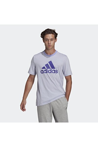 adidas He1879 Dye Logo Erkek Spor Tişört