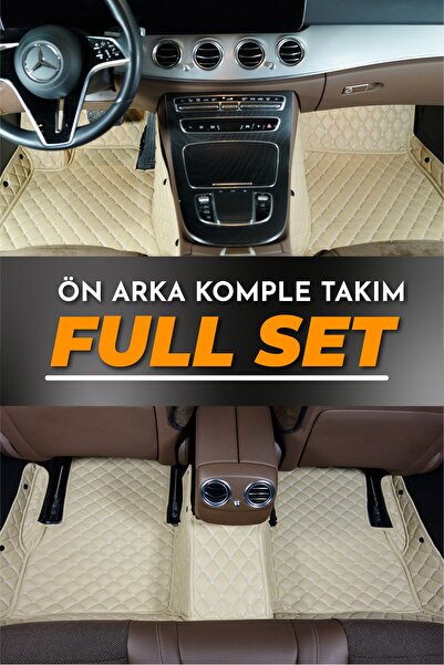 stiloto Volkswagen Jetta (2012-2018) Uyumlu Özel Dikim Deri 7d Havuzlu Paspas