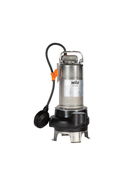 Wilo Tp-r 10 0,75kw Monofaze Kirli Su Ve Foseptik Dalgıç Pompa