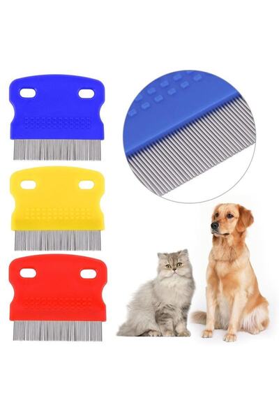 BEYZANA Kedi Köpek Bit Ve Pire Tarağı