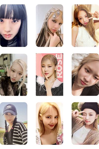 Genel Markalar Renkli 8 Adet Foto Kart Seti, Rastgele İmzalı Hediye, Koleksiy...