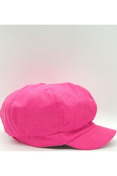 Hoppe Winter Women's Wool Fuchsia Cap Hat