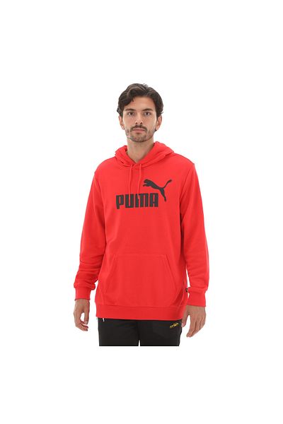 Puma Ess 586688 -11 Ανδρικό φούτερ με κόκκινο κόκκινο λογότυπο