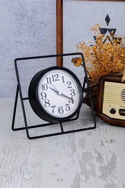 EMORES Dekoratif Metal Masa Saati