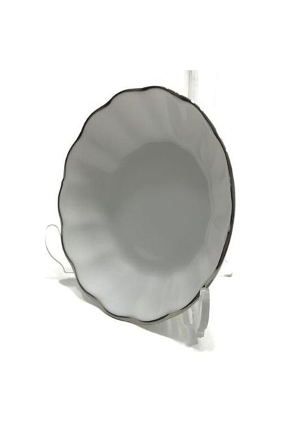Porland Set of 6 Tea Plates Platinum Net