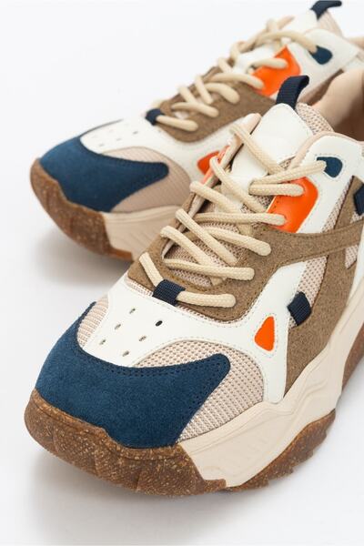 LuviShoes Dámská sportovní obuv Lecce Navy Blue Multi