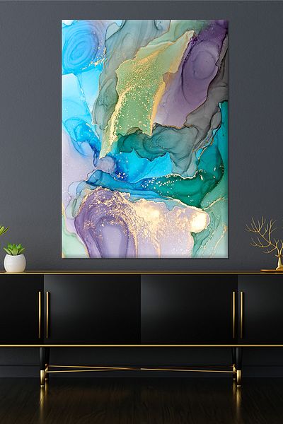 Morfil Sanat Atölyesi Pictură artistică abstractă pe pânză, cu limbajul culorilor, 7 dimensiuni diferite