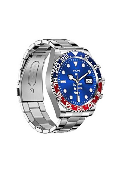 sekoda Watch Classic Kırmızı Mavi Akıllı Saat Iphone Ve Android Tüm Telefonla...