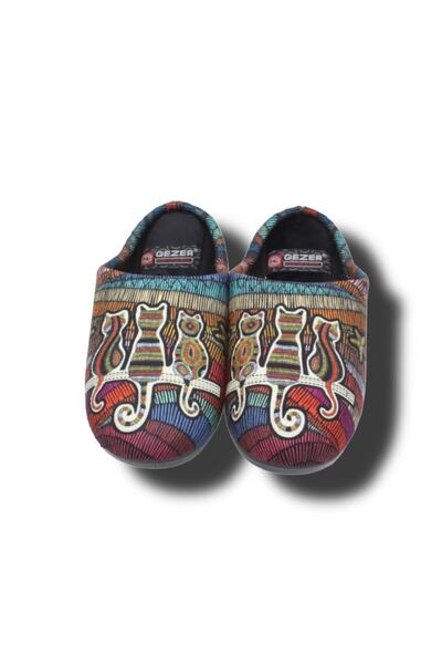 GEZER Papuci de iarnă pentru femei cu figurină de pisică