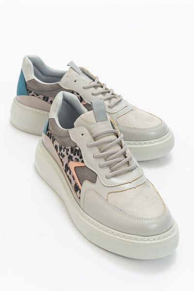 LuviShoes Aere Eisgraue Damen-Sportschuhe