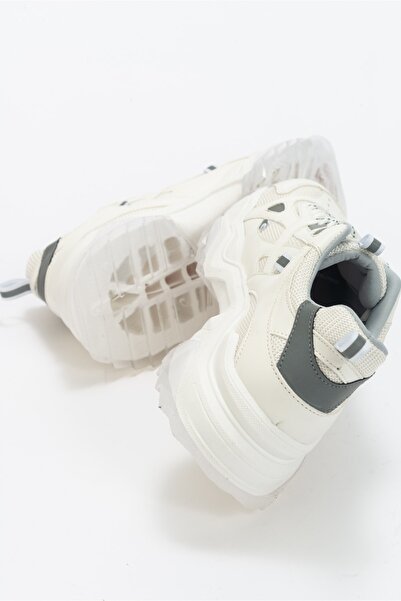 LuviShoes Pantofi sport damă albi Lecce