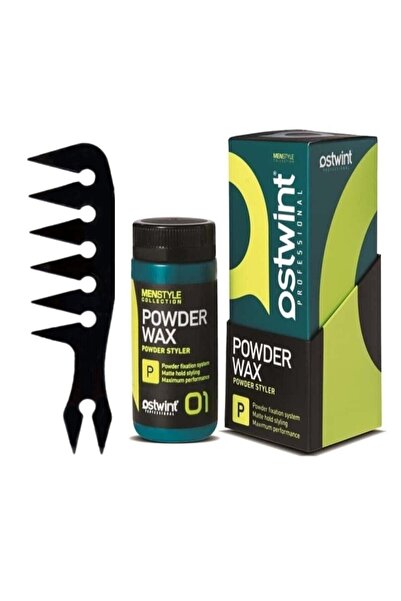 LİZAGOLD Yeşil Stone Matte Şekil Tarağı Ve Toz Wax 20 ml