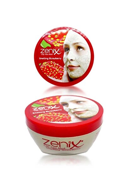 DERİ KABUSU Zenix Kil Maske Çilek 350ml - Std