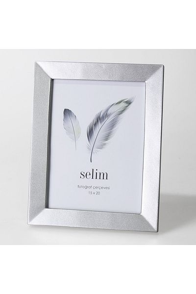 Selim 15x20 Plain Frame Silver