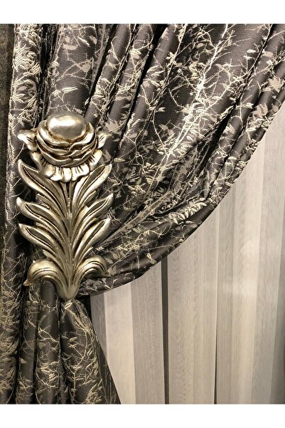 KAAN HOME Gül Desenli Perde Aksesuarı