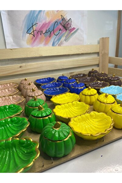 VioletKonseptt 36parça Kabak Ve Istridye Sunumluk Set