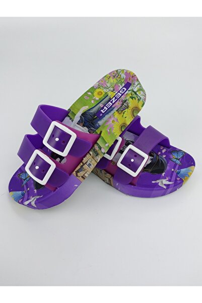 GEZER Papuci pentru copii anti-alunecare cu dublă cataramă