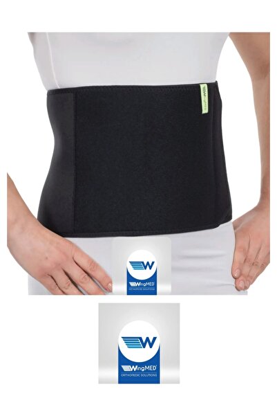 W413 Standart Beden Neopren Lüks Kumaş Abdominal Karın Korsesi Doğum Sonrası Korse 24 Cm