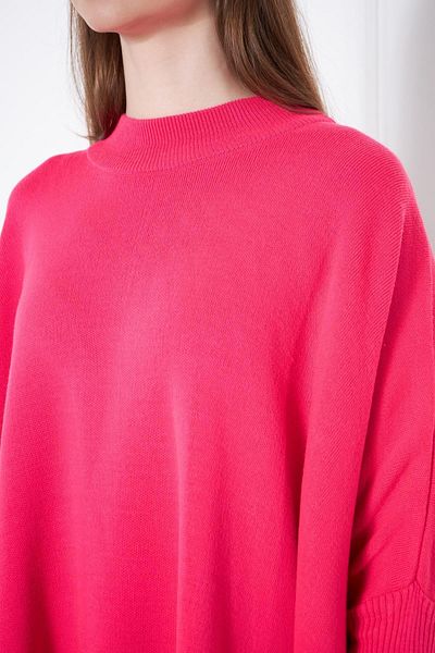 comstar Oversize Women's Sweater - Side Slit Poncho