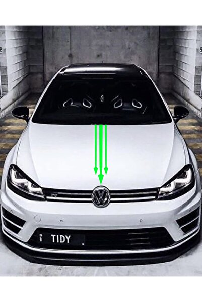 STİCKERCI BEY ملصق غطاء محرك السيارة مقاس 12*60 سم غطاء رأس السهم مكون من 3 ق...