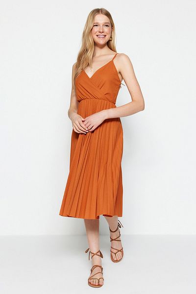 Trendyol Collection Kleid - Braun - A-Linie