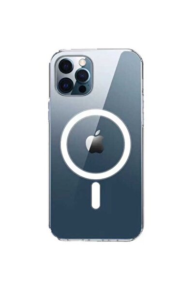 Case 4U Apple Iphone 14 Pro Kılıf Tacsafe Wireless Kapak Şeffaf - Magsafe Kab...