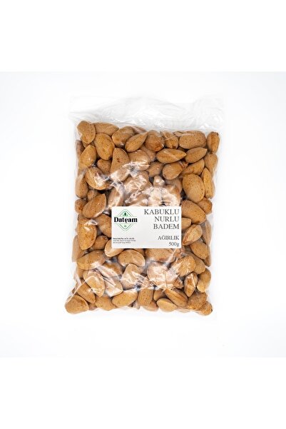 Datçam Kabuklu Nurlu Badem 500gr