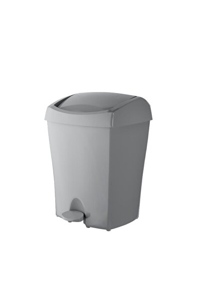 Dükkanönü Titiz Trash Star Çöp Kovası 10 Lt. Gri Tp-722