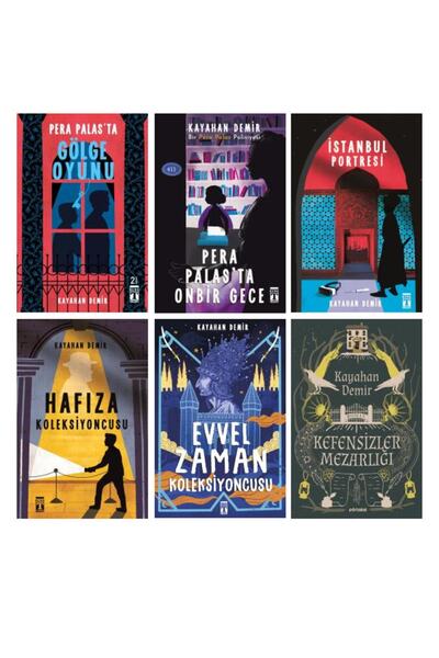 Genç Timaş Kayahan Demir 6 Kitap Set - Pera Palas'ta Onbir Gece - Hafıza Kole...
