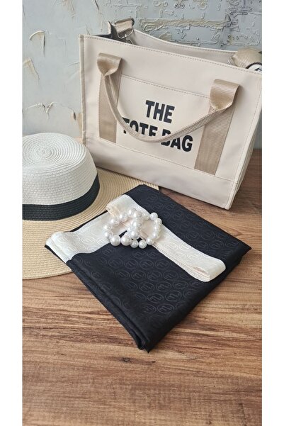 Nilbutik Ινδικό μεταξωτό σάλι μονόγραμμα