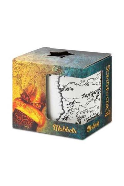 Mabbels سيد الخواتم كوب خريطة الأرض الوسطى سيد الخواتم