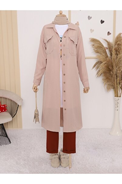 Modamorfo Yan Cepli Kolları Katlanabilir Gofre Kap