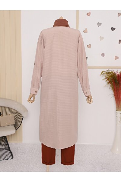 Modamorfo Yan Cepli Kolları Katlanabilir Gofre Kap