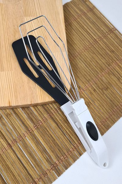 Binbirreyon Clamp Spatula Serving Spatula Non-Stick Surface Lockable 31cm Ra232