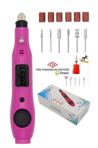 BEAUTY BOX COSMETIC Nail File Machine Permanent Nail Polish Remover Callus Cleaner Polishing Manicure Pedicure Prosthetic Nail P