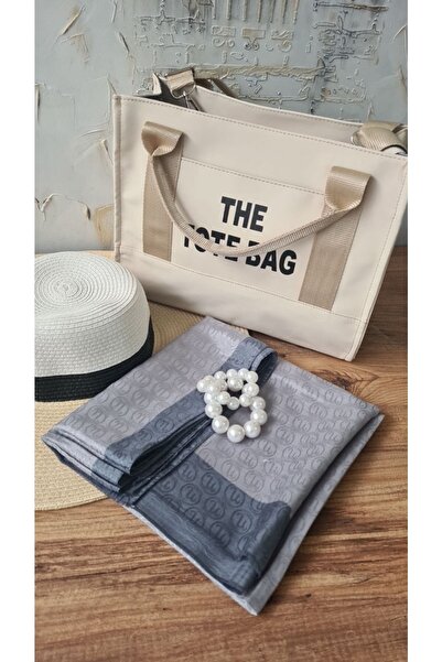 Nilbutik Ινδικό μεταξωτό σάλι μονόγραμμα