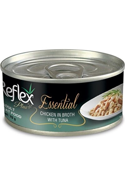 Reflex Plus Essential Tavuklu Ve Ton Balıklı Konserve Yetişkin Kedi Maması 70 G