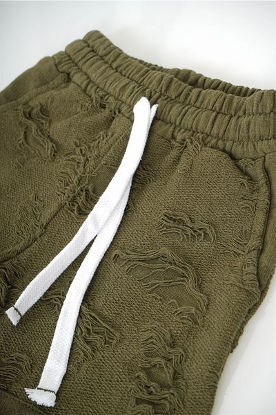 MİNİKO KİDS Pantaloni scurți din bumbac model rupt pentru fete