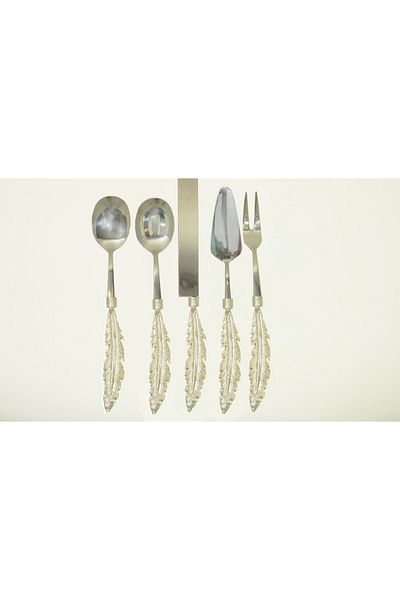 Santara Avant-garde Special Design Pentacle Stainless Steel Premium Quality Service Set